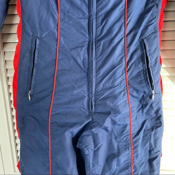 Retro Ski Women’s Jumpsuit from the 80’s Size Medium made in USA - Picture 4 of 16